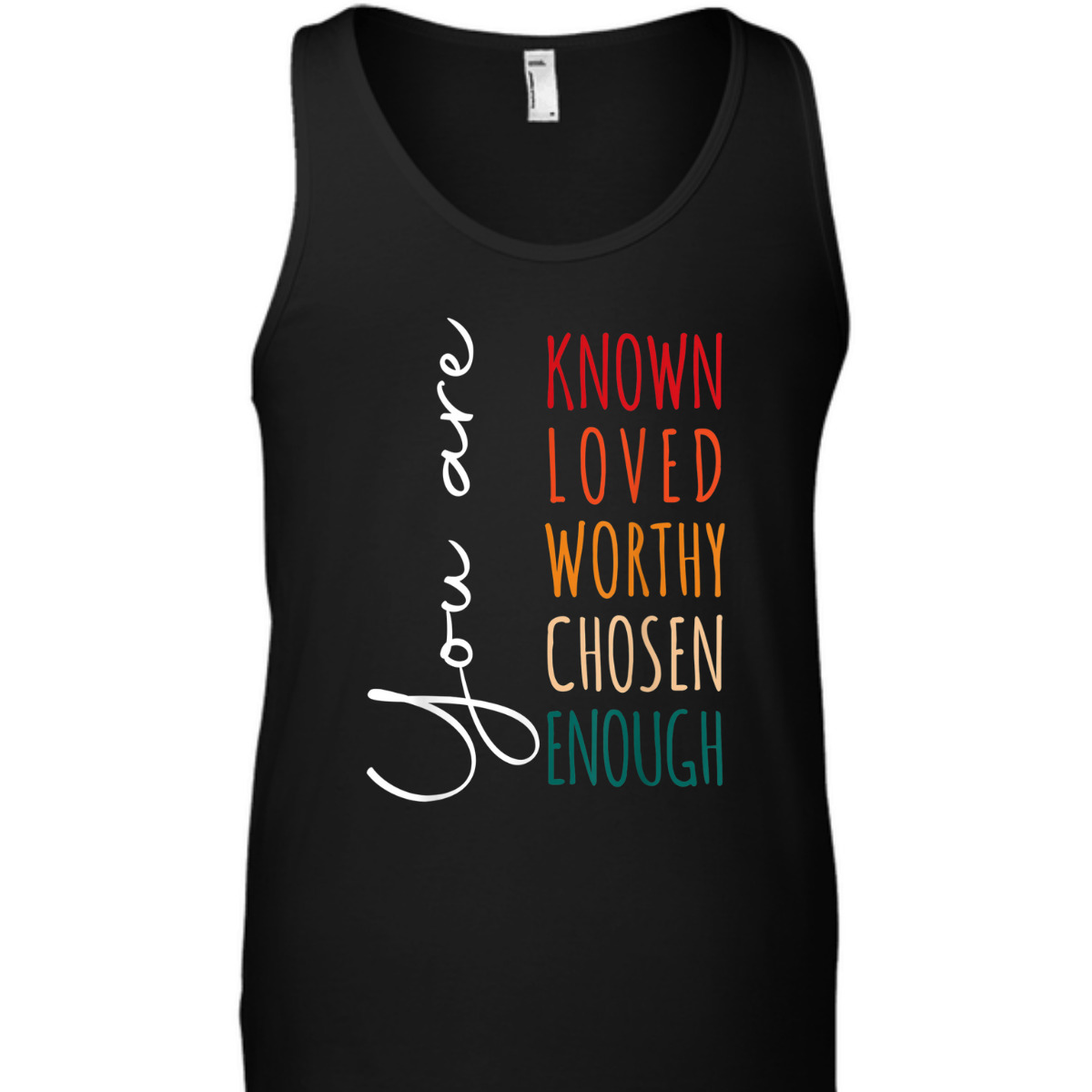 You Are Known You Are Loved By God Christian Bible Verse Religious T-Shirt You Are Known You Are Loved By God Christian Bible Verse Religious T-Shirt
