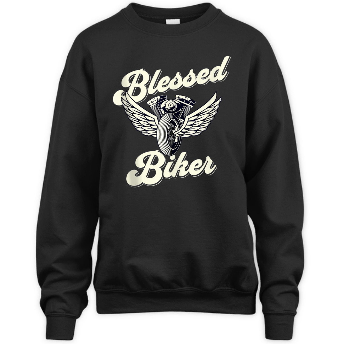 Blessed T-Shirt Christian Biker Motorcycle Religious Gift Blessed T-Shirt Christian Biker Motorcycle Religious Gift