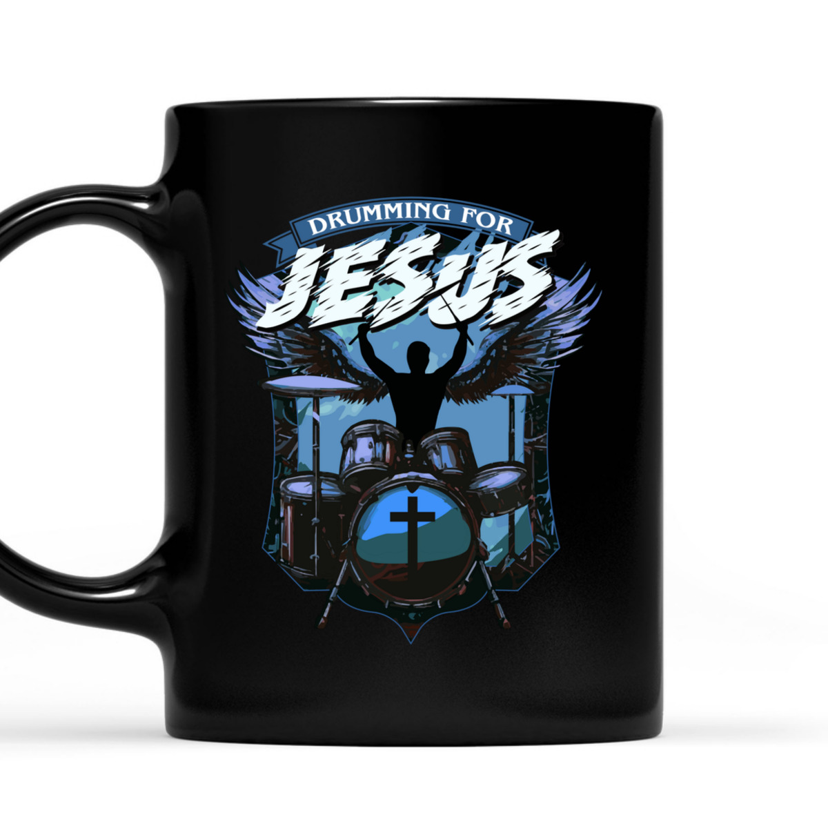 Christian Drummer Drumming For Jesus T-Shirt Worship Drummer Christian Drummer Drumming For Jesus T-Shirt Worship Drummer