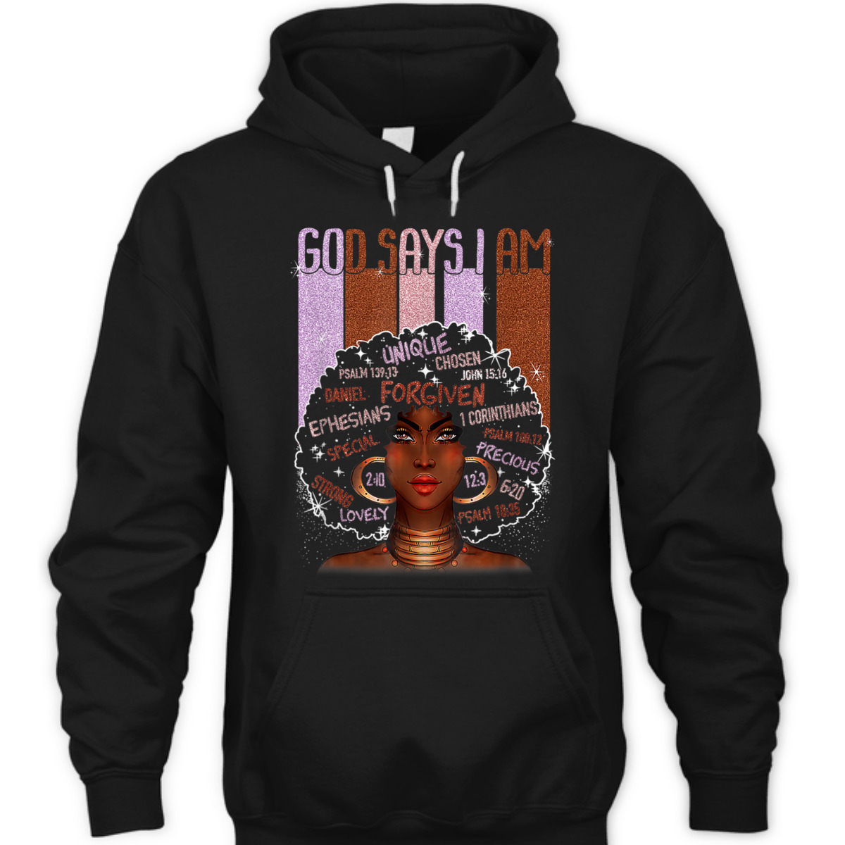 Black History Month T-Shirt God Says I Am Special And Unique Gift Black History Month T-Shirt God Says I Am Special And Unique Gift