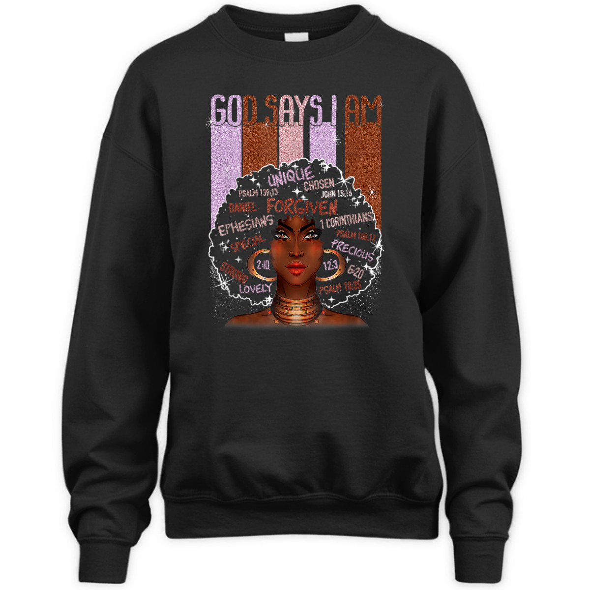 Black History Month T-Shirt God Says I Am Special And Unique Gift Black History Month T-Shirt God Says I Am Special And Unique Gift
