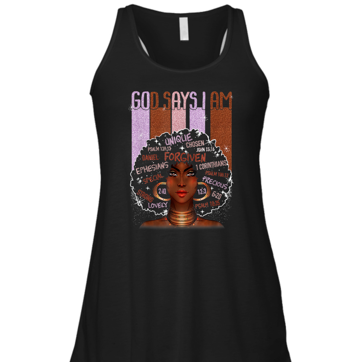 Black History Month T-Shirt God Says I Am Special And Unique Gift Black History Month T-Shirt God Says I Am Special And Unique Gift