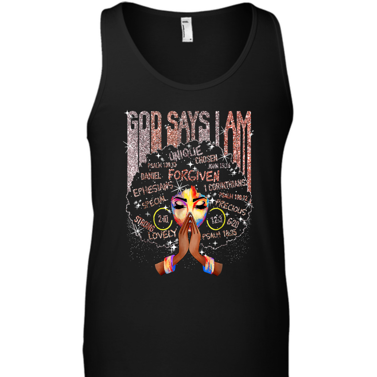Black Girl God Says I Am T-Shirt Black History Month Black Girl God Says I Am T-Shirt Black History Month