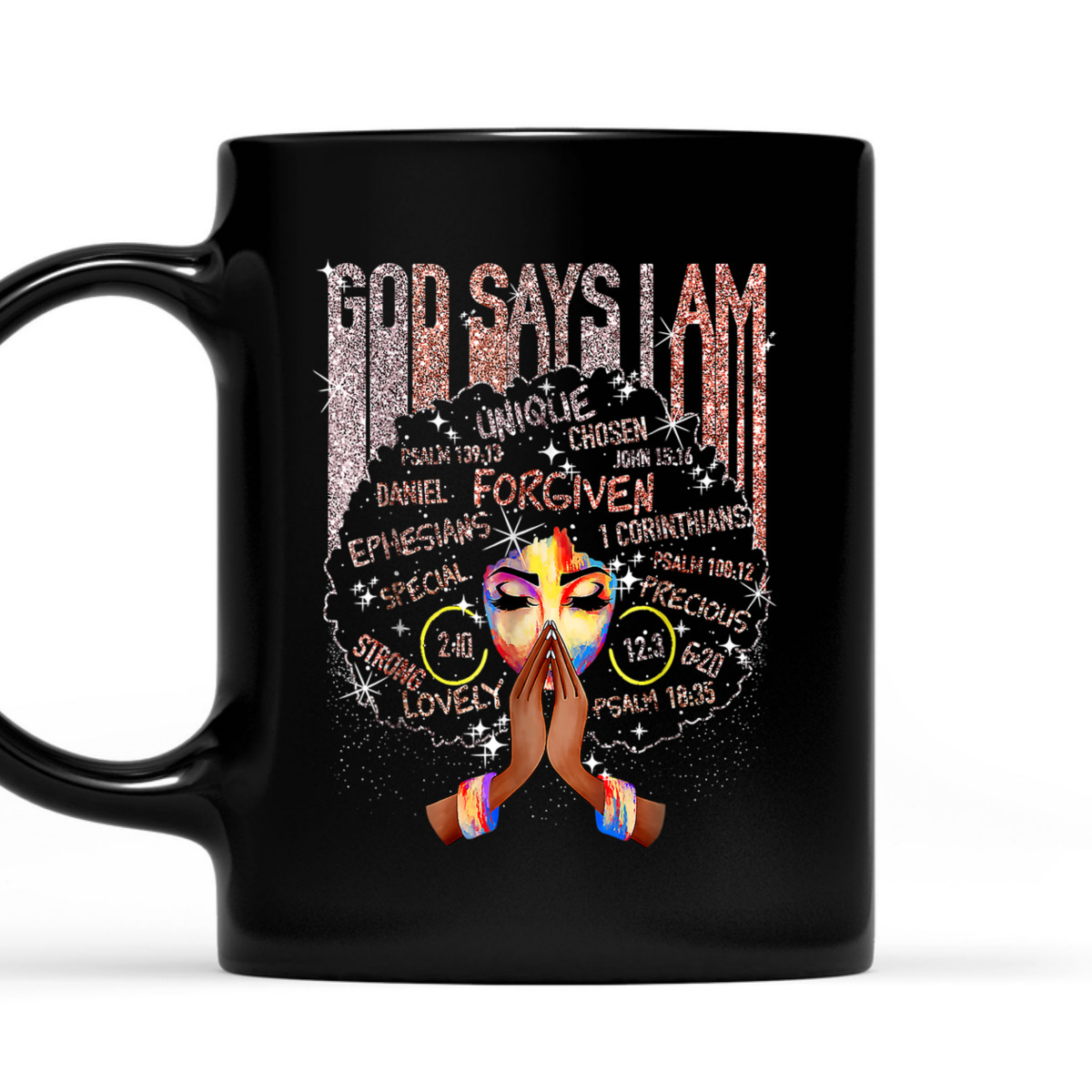 Black Girl God Says I Am T-Shirt Black History Month Black Girl God Says I Am T-Shirt Black History Month