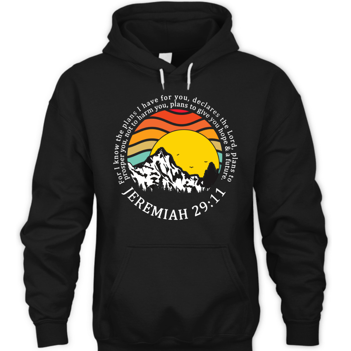 For I Know The Plans I Have For You T-Shirt Jeremiah 29:11 Bible Verse Gift