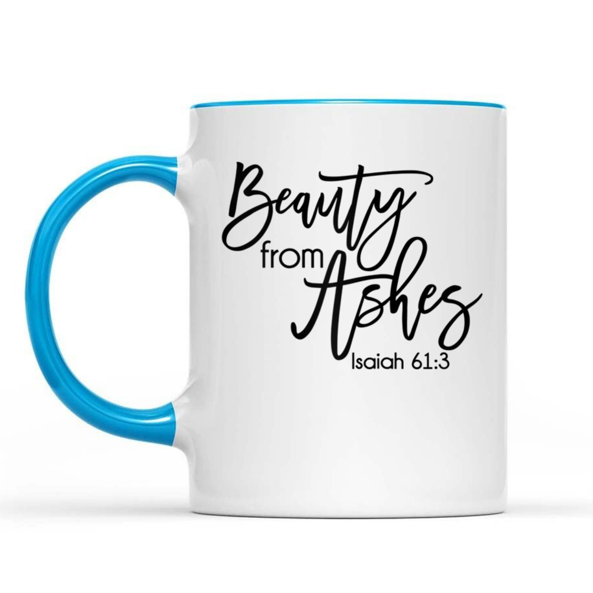 Beauty From Ashes Christian Bible Verse T-Shirt Isaiah 613 Religious Gift