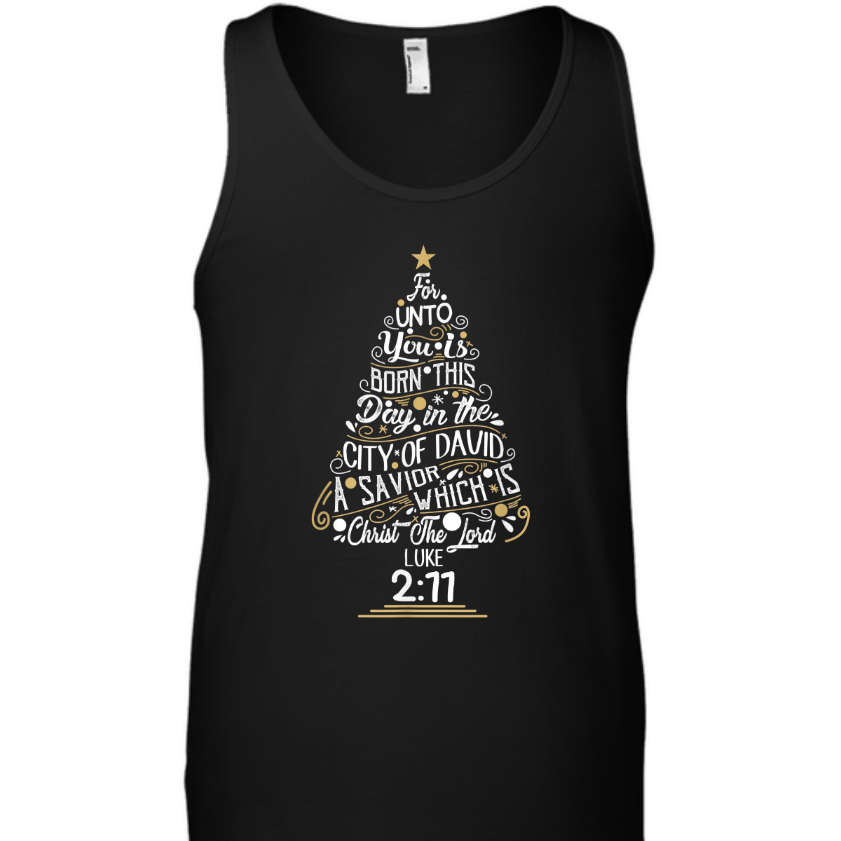 Christ The Lord Luke 2:77 T-Shirt Christmas Tree Bible Verse Gift Christ The Lord Luke 2:77 T-Shirt Christmas Tree Bible Verse Gift