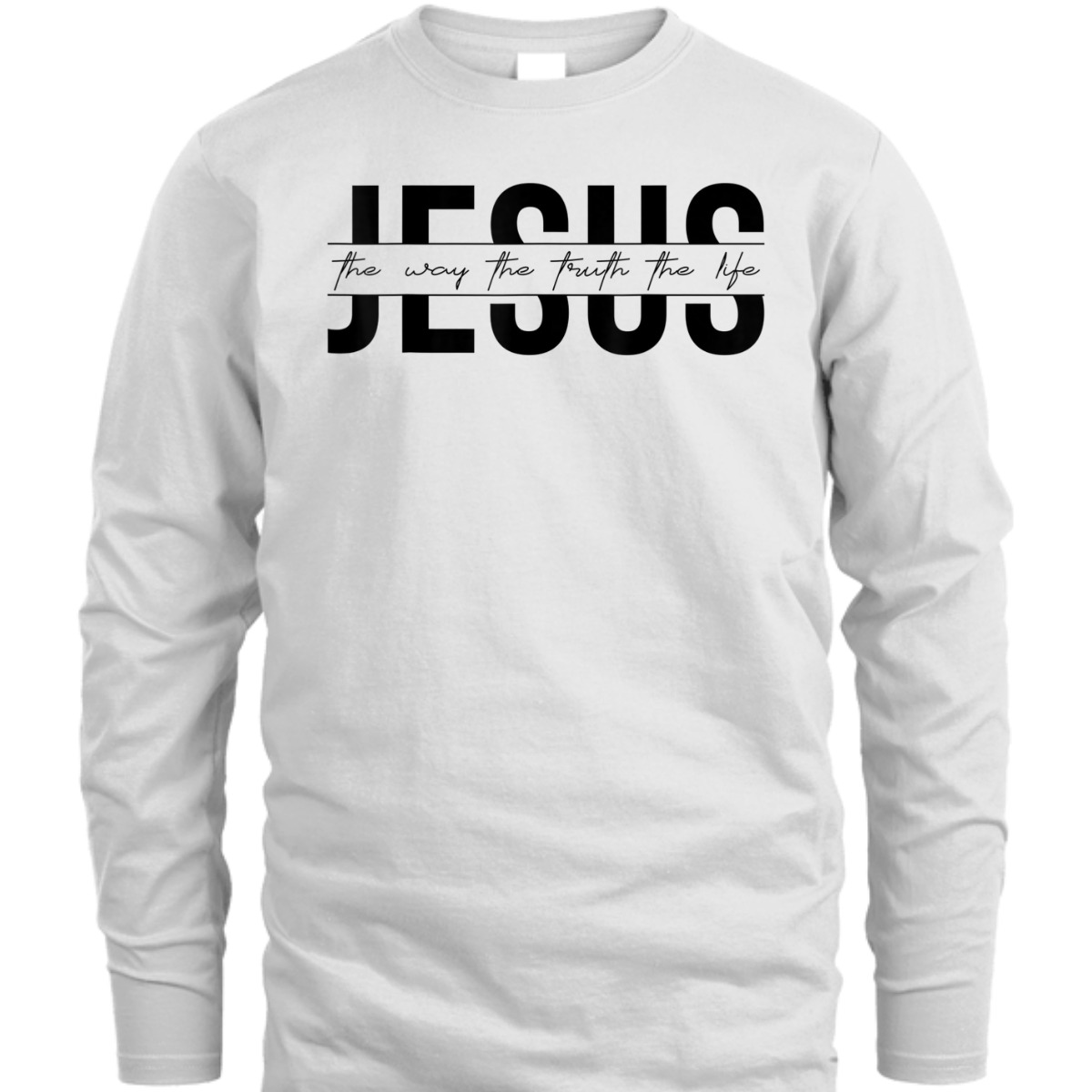 Retro Bible Verse T-Shirt John 146 The Way The Truth The Life Christian Religious Gift Retro Bible Verse T-Shirt John 146 The Way The Truth The Life Christian Religious Gift