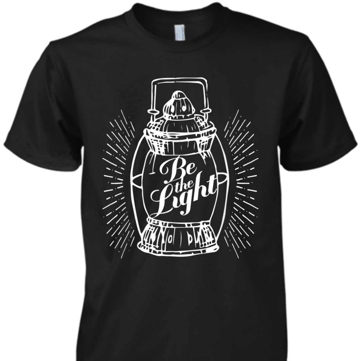 Christian Bible Verse T-Shirt Be The Light Christian Bible Verse T-Shirt Be The Light
