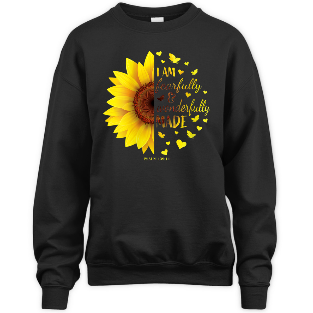 Bible Verse T-Shirt I Am Fearfully And Wonderfully Made Christian Gift Bible Verse T-Shirt I Am Fearfully And Wonderfully Made Christian Gift