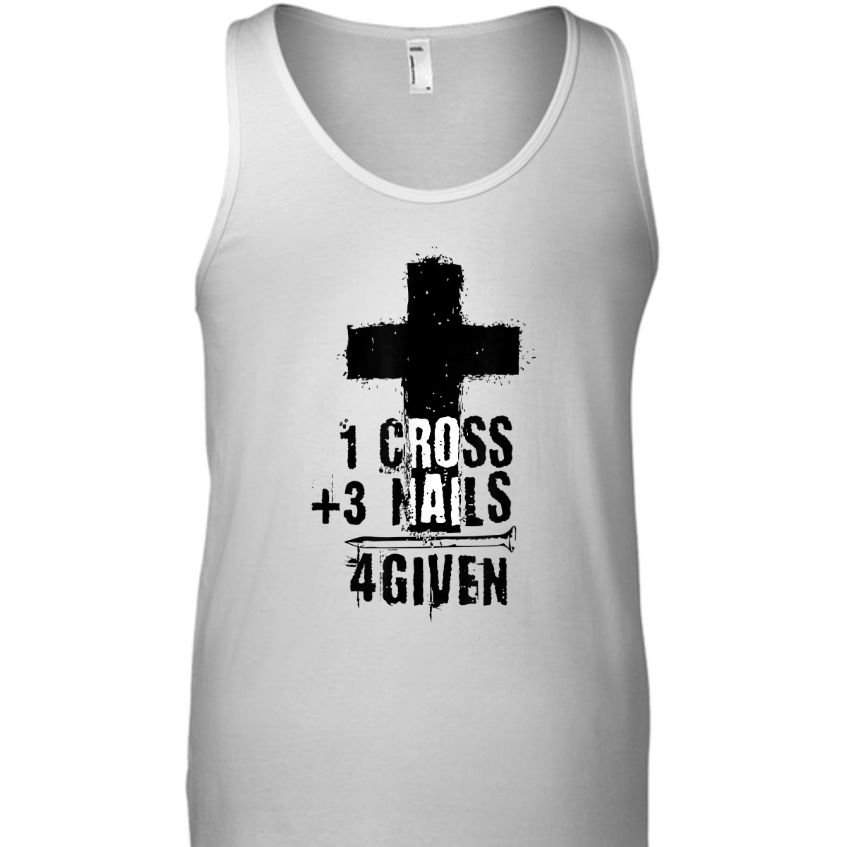 One Cross Plus Three Nails Equals Forgiven T-Shirt