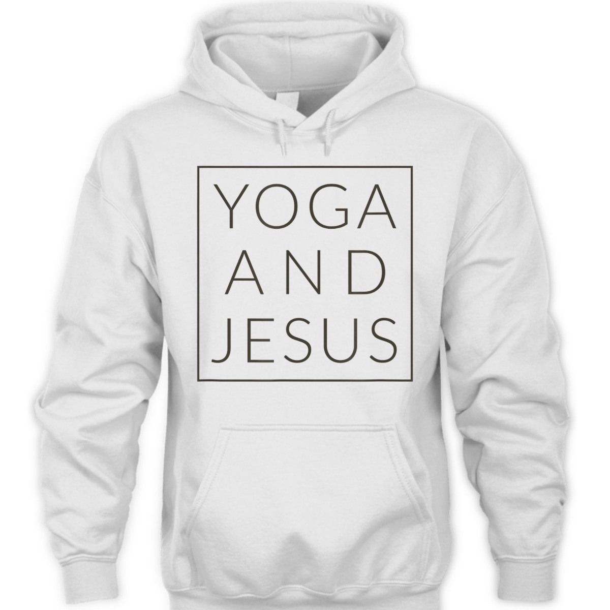 Yoga And Jesus T-Shirt Christian Meditation Gift
