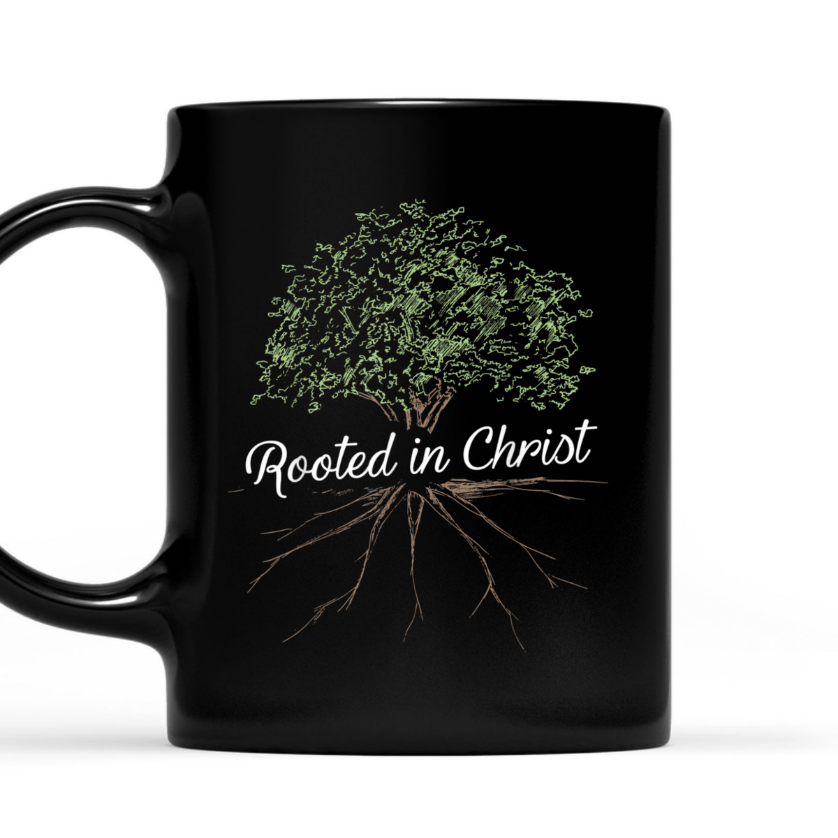 Rooted In Christ T-Shirt Christian Religious Gift Rooted In Christ T-Shirt Christian Religious Gift