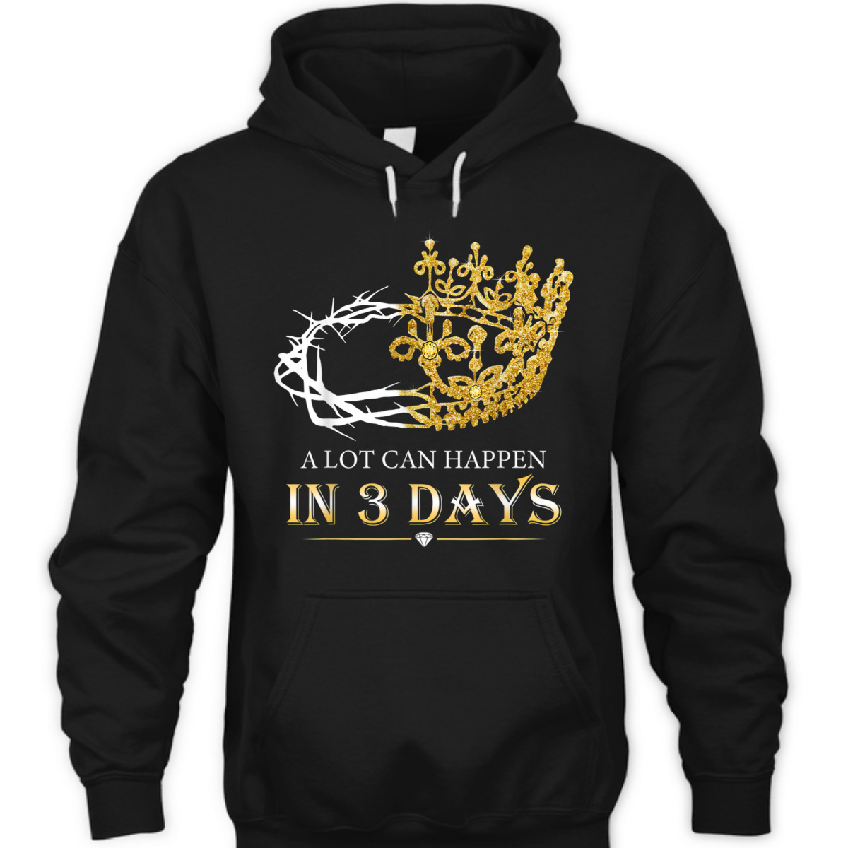 A Lot Can Happen In Three Days Jesus Easter Day Christian Religious T-Shirt A Lot Can Happen In Three Days Jesus Easter Day Christian Religious T-Shirt