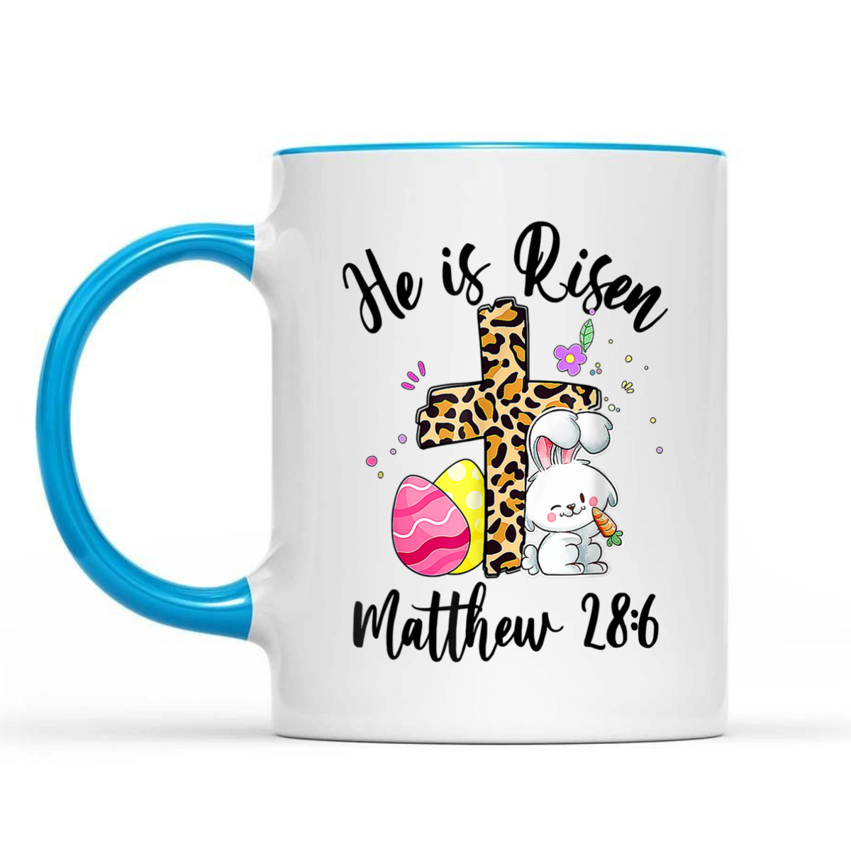 Matthew 28:6 T-Shirt He Is Risen Jesus Christian Floral Leopard Cross Matthew 28:6 T-Shirt He Is Risen Jesus Christian Floral Leopard Cross