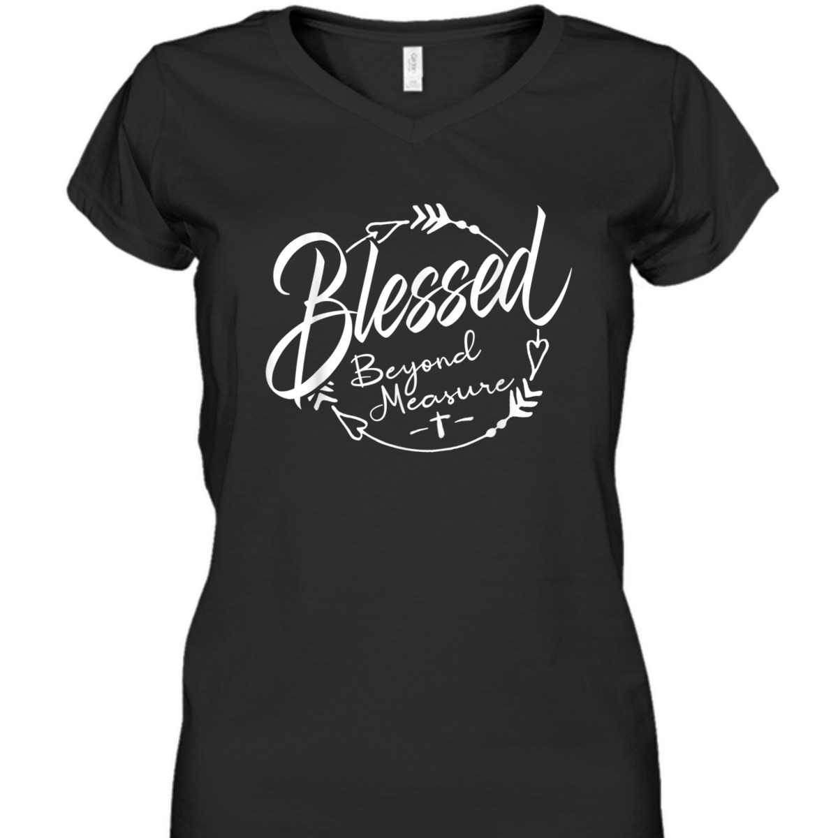 Blessed Beyond Measure Christian Religious T-Shirt Blessed Beyond Measure Christian Religious T-Shirt