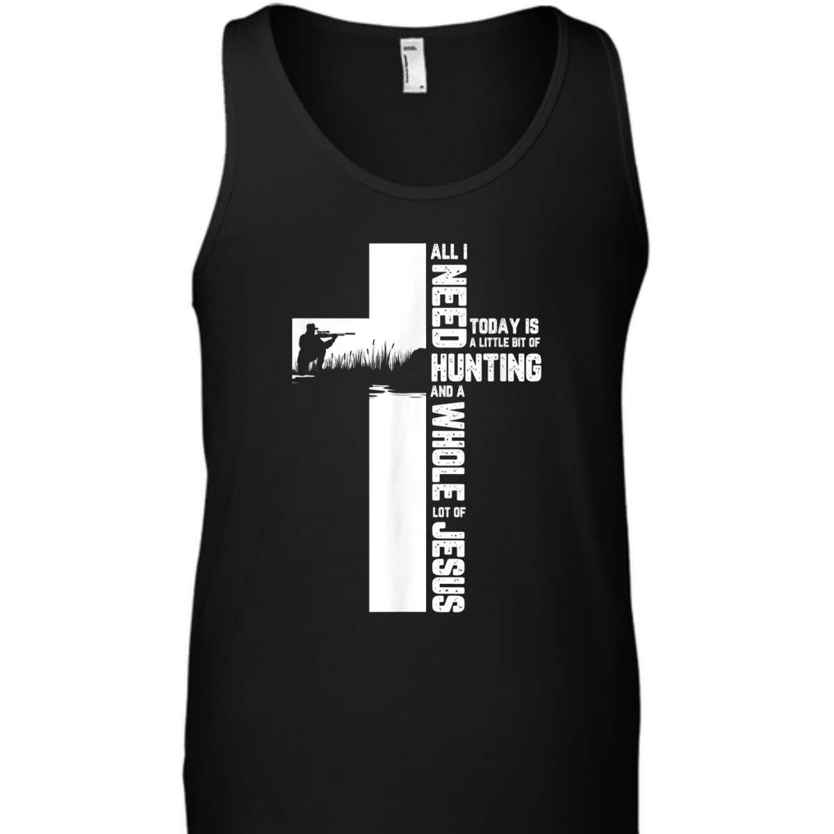 Hunting And A Whole Lot Of Jesus Christian Cross Religious T-Shirt Hunting And A Whole Lot Of Jesus Christian Cross Religious T-Shirt