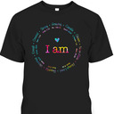 Tie Dye I Am Inspiration Bible Verse T-Shirt Christian Religious Gift Tie Dye I Am Inspiration Bible Verse T-Shirt Christian Religious Gift