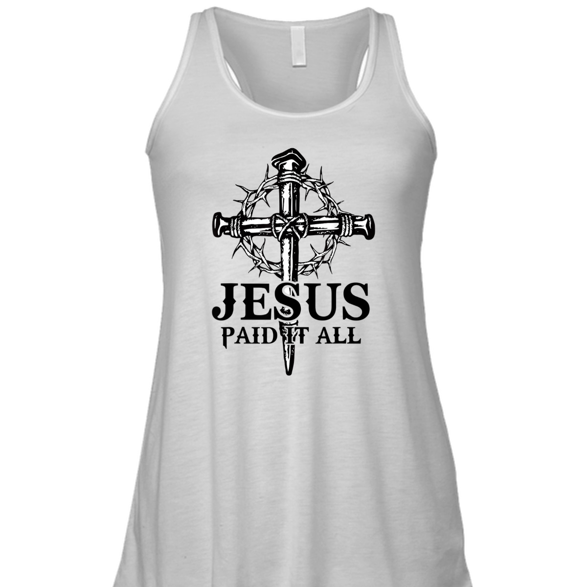 Jesus Paid It All Christian Cross T-Shirt