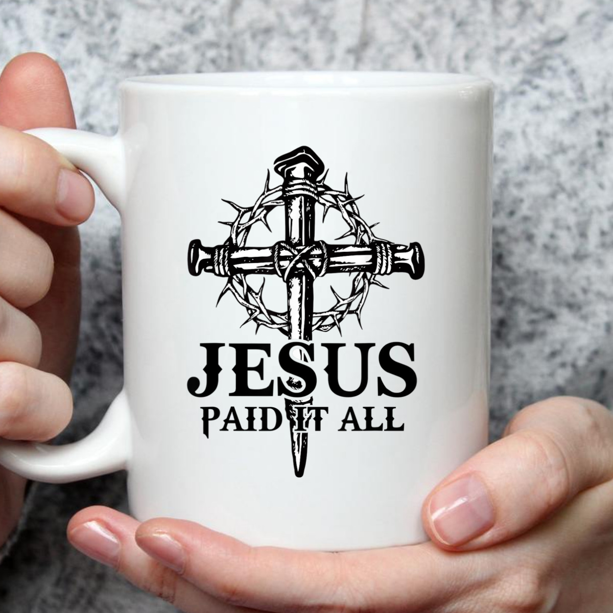 Jesus Paid It All Christian Cross T-Shirt Jesus Paid It All Christian Cross T-Shirt