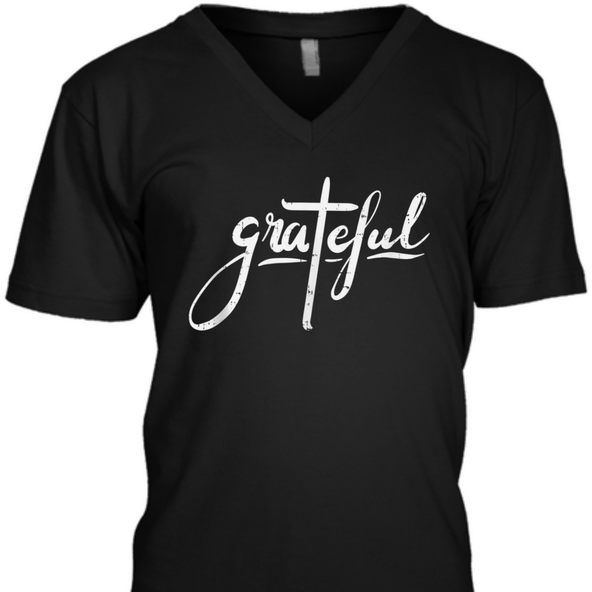 Grateful Christian Cross T-Shirt Religious Gift For Believers
