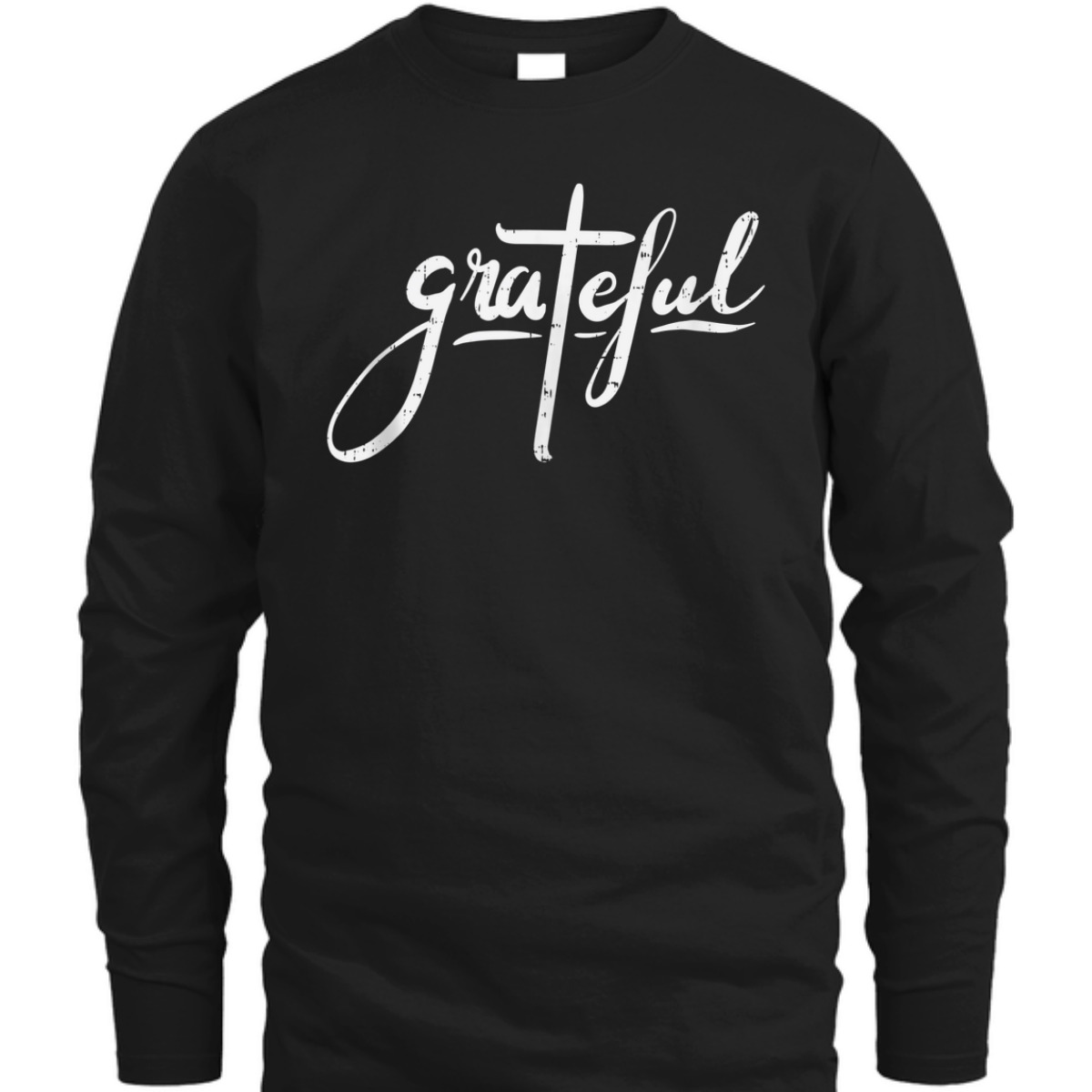 Grateful Christian Cross T-Shirt Religious Gift For Believers