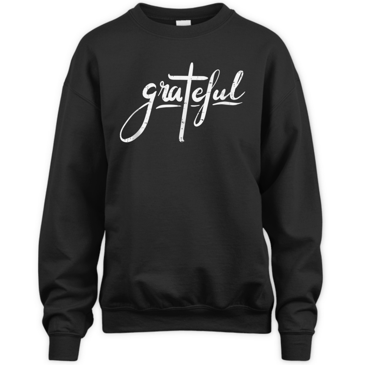 Grateful Christian Cross T-Shirt Religious Gift For Believers