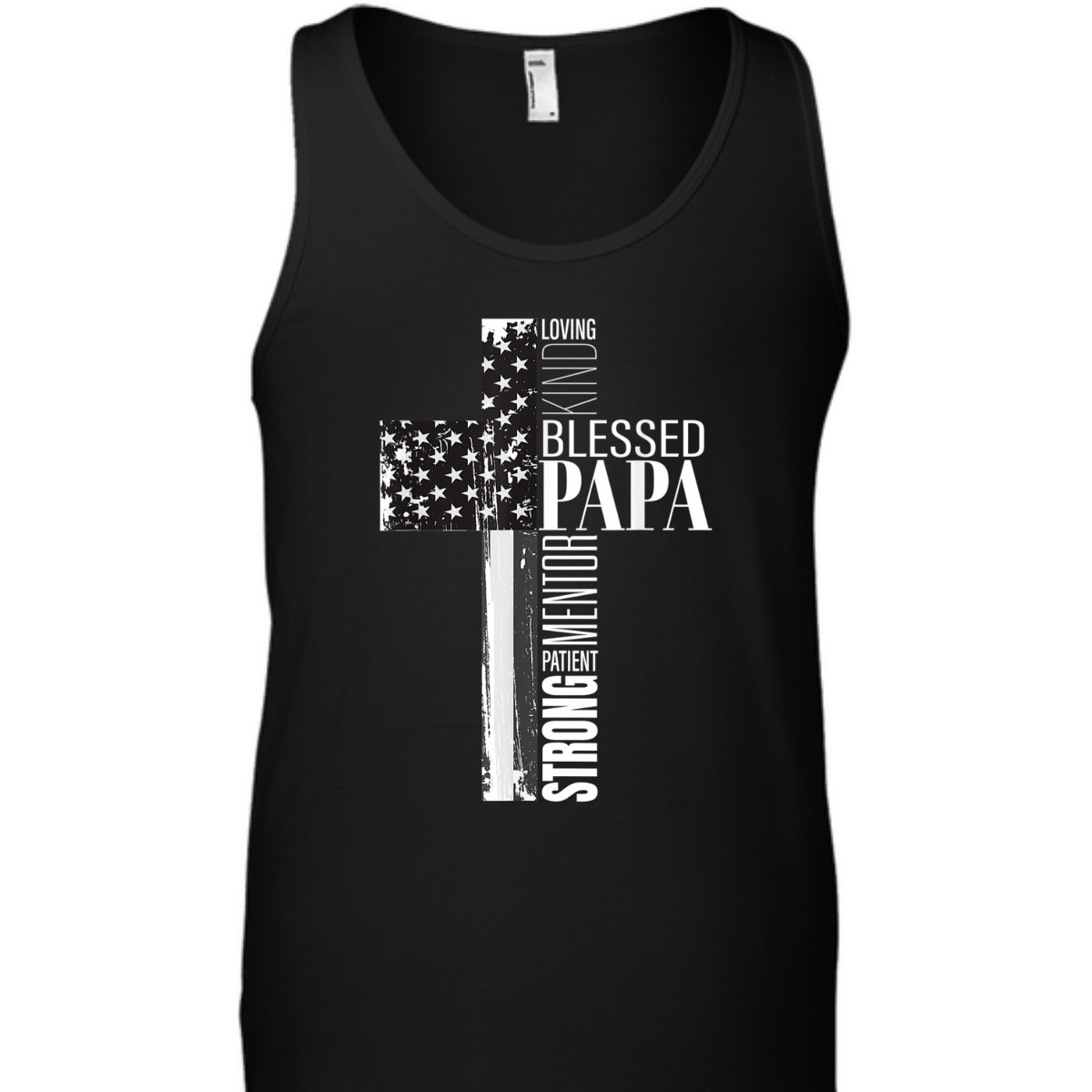 Blessed Papa American Flag Christian Religious Fathers Day Gift T-Shirt Blessed Papa American Flag Christian Religious Fathers Day Gift T-Shirt