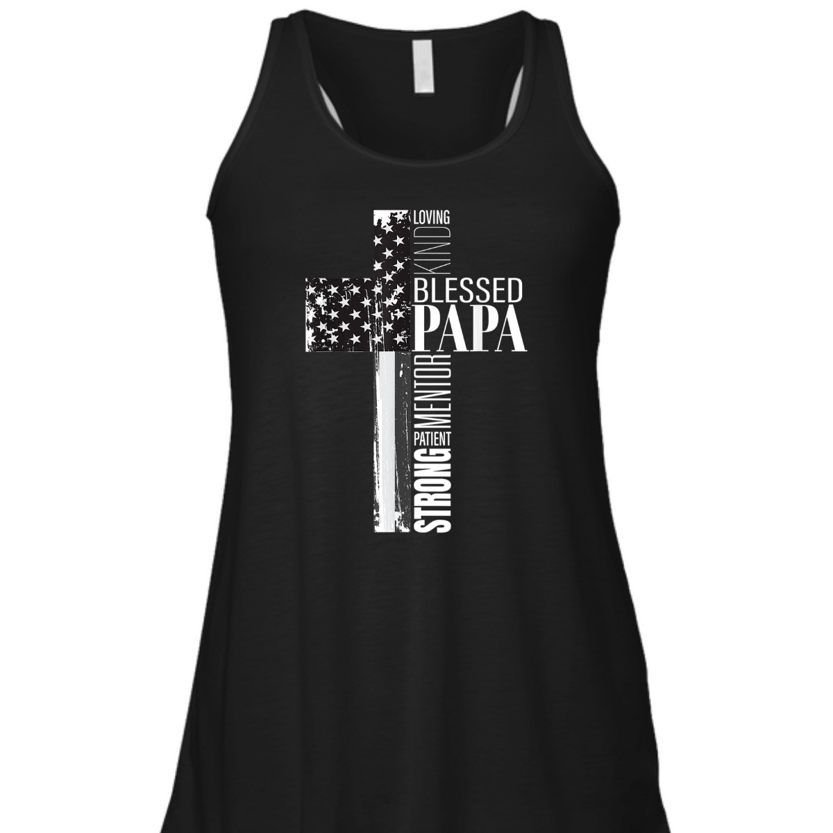 Blessed Papa American Flag Christian Religious Fathers Day Gift T-Shirt Blessed Papa American Flag Christian Religious Fathers Day Gift T-Shirt