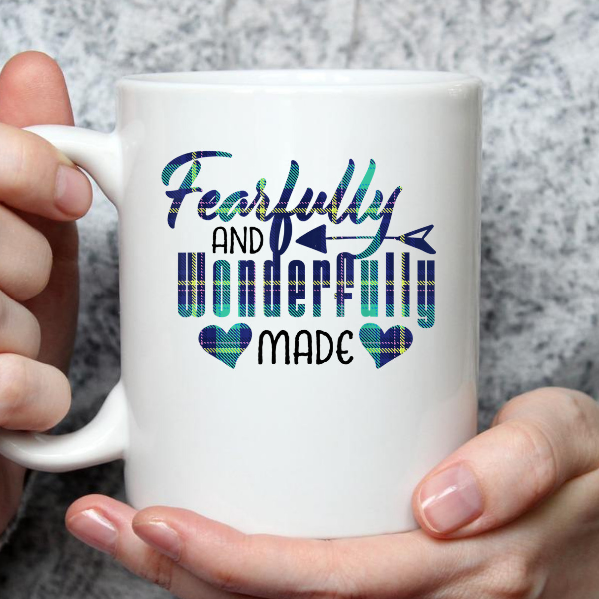 Christian Gift Fearfully Wonderfully Made T-Shirt Christian Gift Fearfully Wonderfully Made T-Shirt