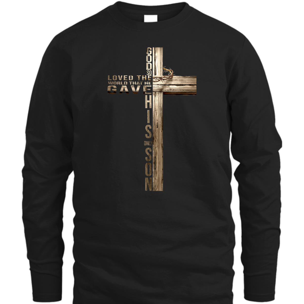 Bible Verse T-Shirt John 316 God So Loved The World The He Gave This Only Son Bible Verse T-Shirt John 316 God So Loved The World The He Gave This Only Son
