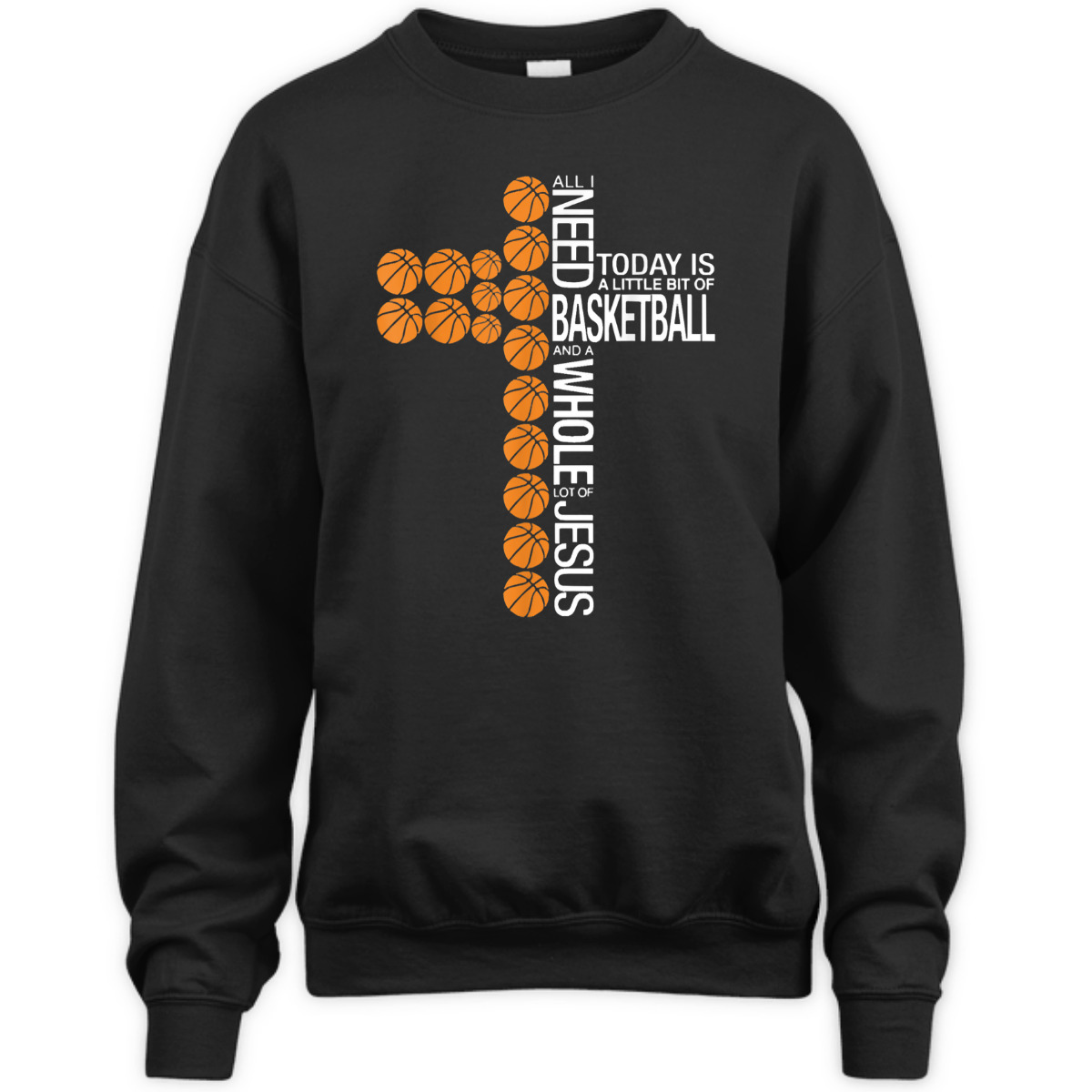 Basketball And Whole Lot Of Jesus T-Shirt Christian Basketball Lovers