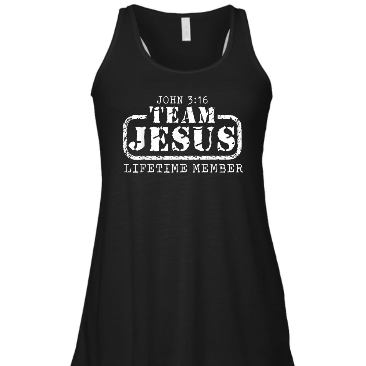 John 3:16 T-Shirt Team Christ Team Jesus Lifetime Member Christianity Bible Verse Gift