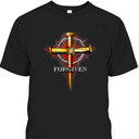 Nails And Crown Of Thorn Jesus Cross Forgiven T-Shirt Nails And Crown Of Thorn Jesus Cross Forgiven T-Shirt