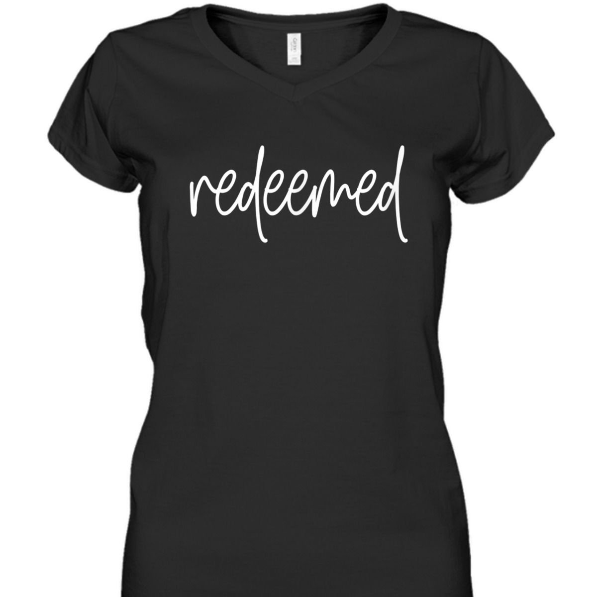 Redeemed Handwritten Christian Religious T-Shirt Redeemed Handwritten Christian Religious T-Shirt