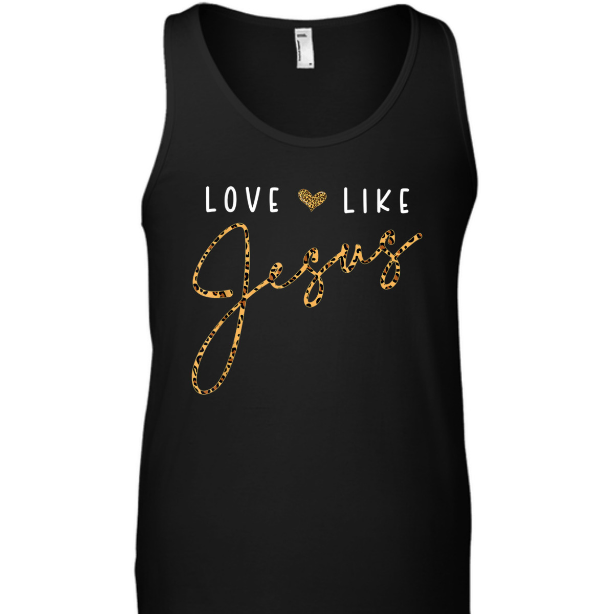 Love Like Jesus T-Shirt Leopard Heart Christian Faith Believers Gift Love Like Jesus T-Shirt Leopard Heart Christian Faith Believers Gift