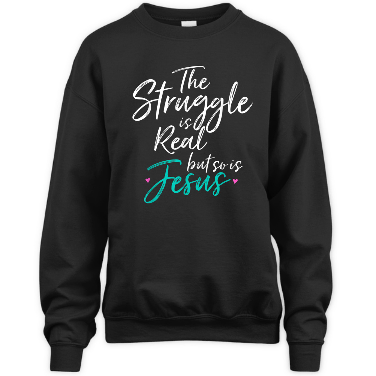 Vintage T-Shirt The Struggle Is Real But So Is Jesus Vintage T-Shirt The Struggle Is Real But So Is Jesus