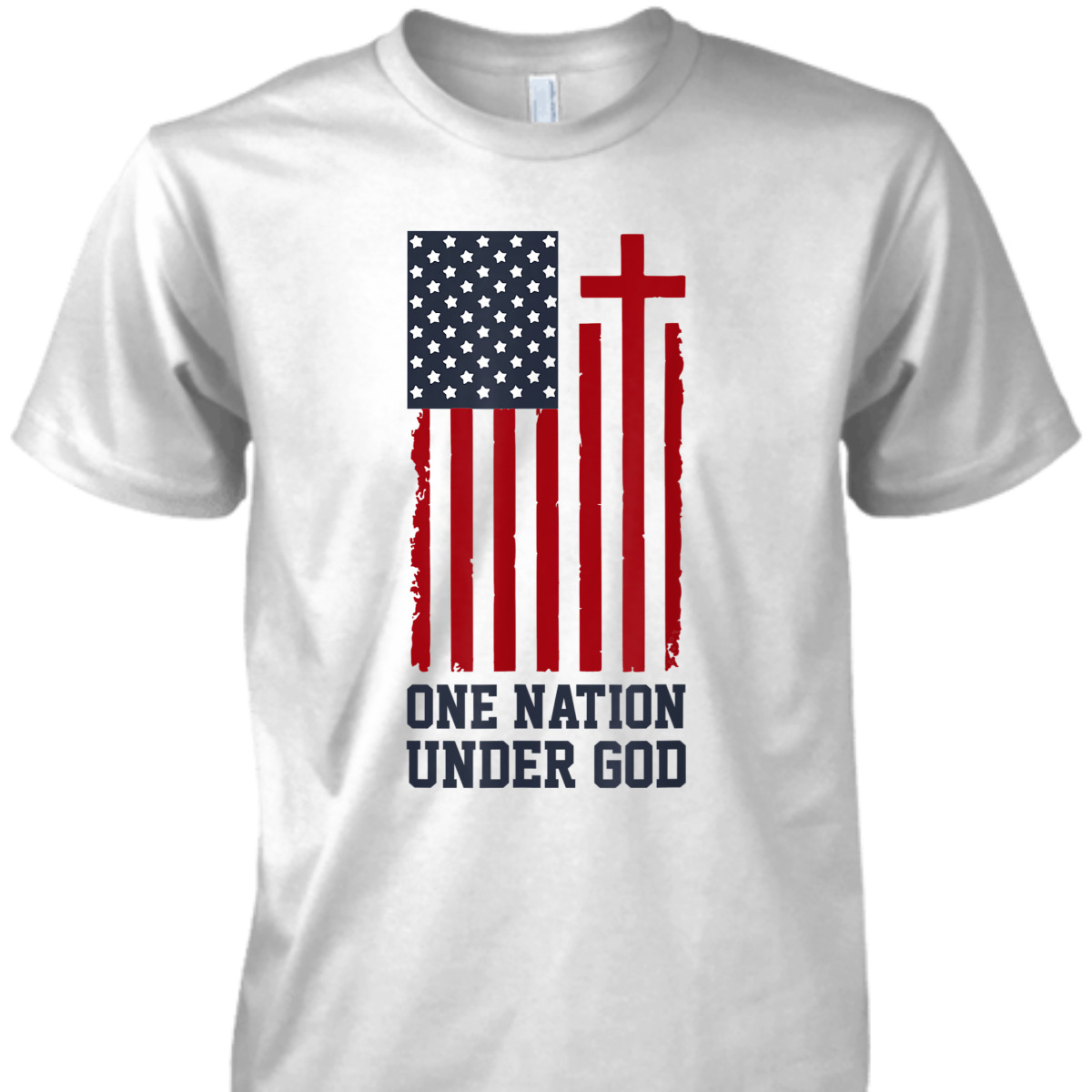American Flag One Nation Under God 4th Of July Independence Day T-Shirt American Flag One Nation Under God 4th Of July Independence Day T-Shirt