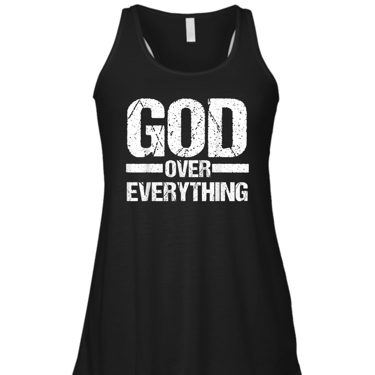 God Over Everything T-Shirt Christian Faith Church Pastor Gift