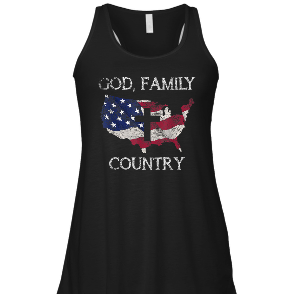 God Family Country T-Shirt Christian Cross 4th Of July God Family Country T-Shirt Christian Cross 4th Of July