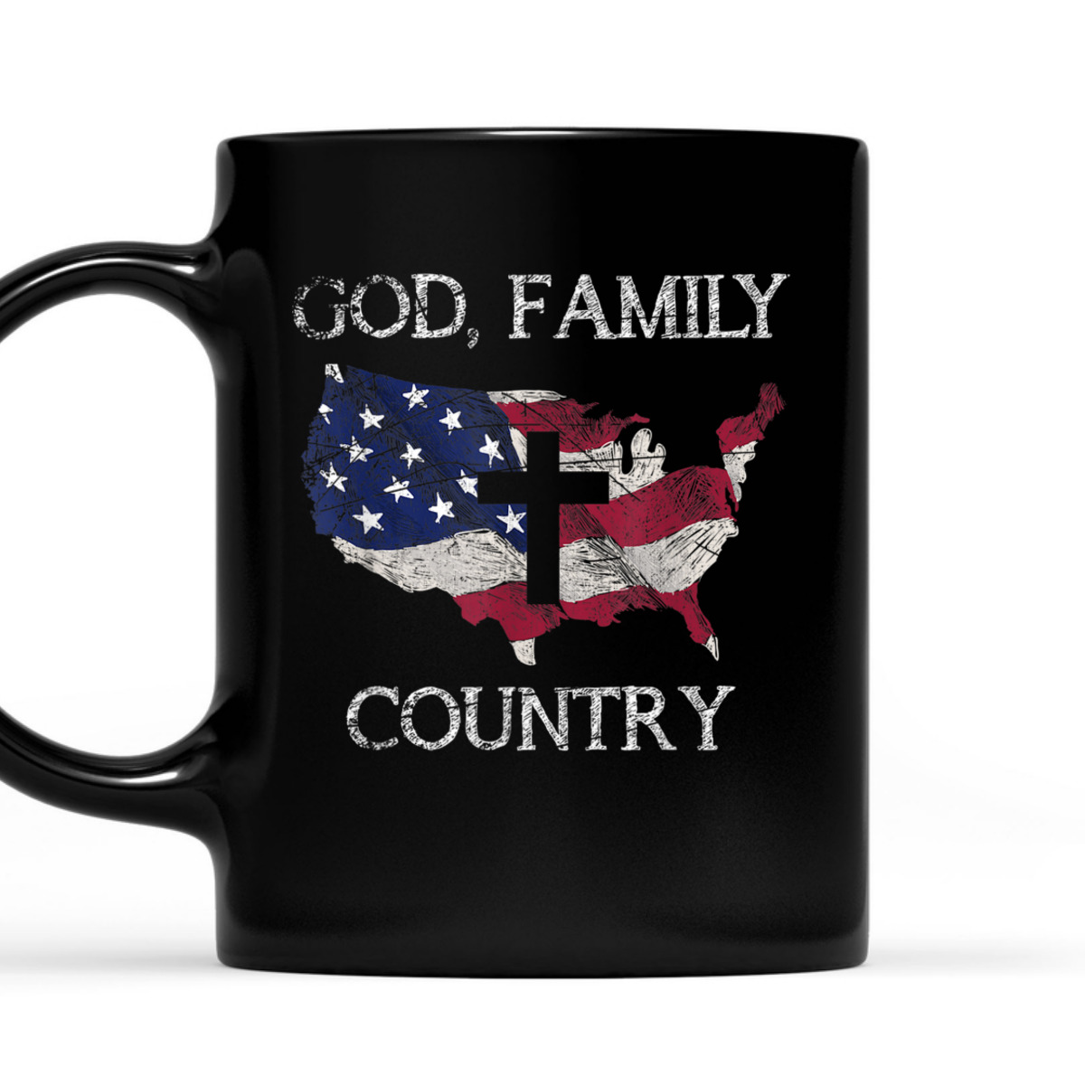 God Family Country T-Shirt Christian Cross 4th Of July God Family Country T-Shirt Christian Cross 4th Of July