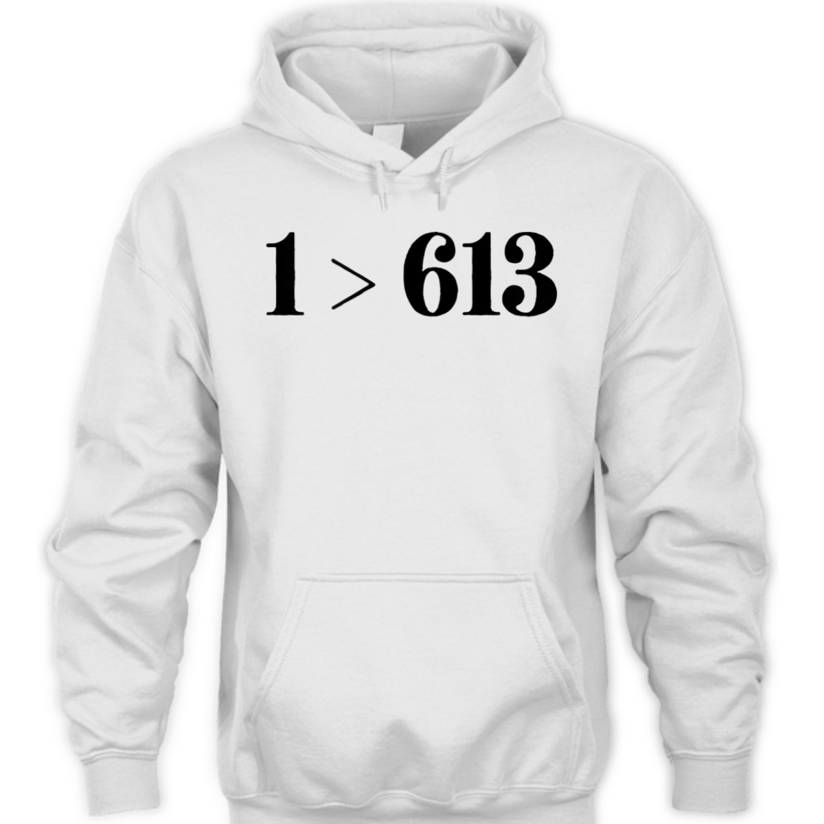 Only 1 > 613 Love Is Greater Novelty T-Shirt