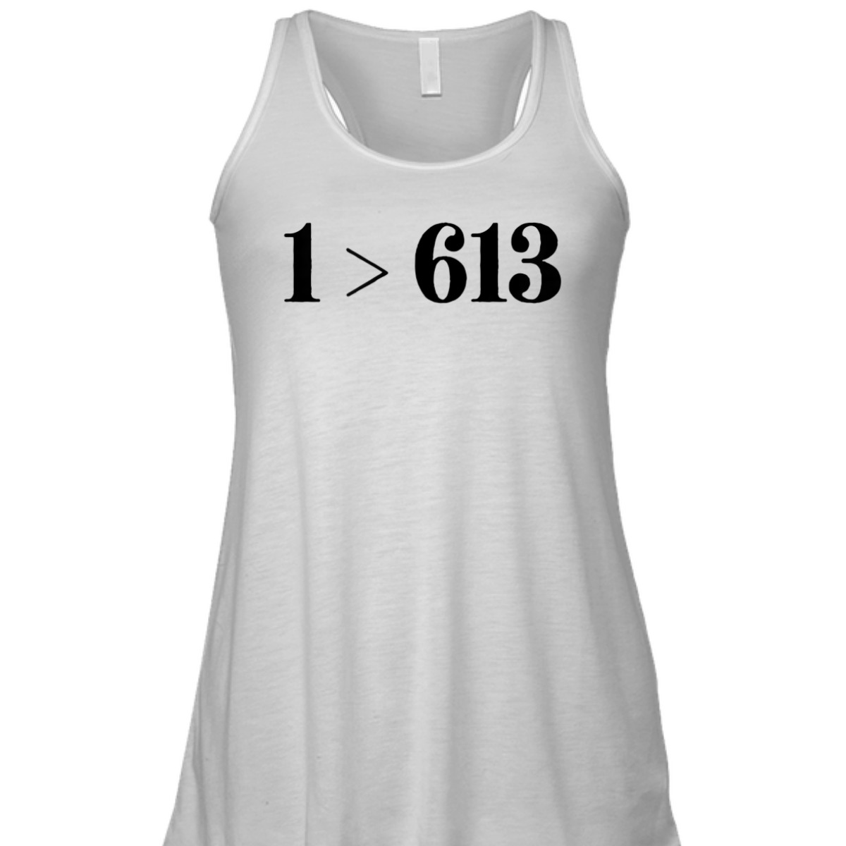 Only 1 > 613 Love Is Greater Novelty T-Shirt