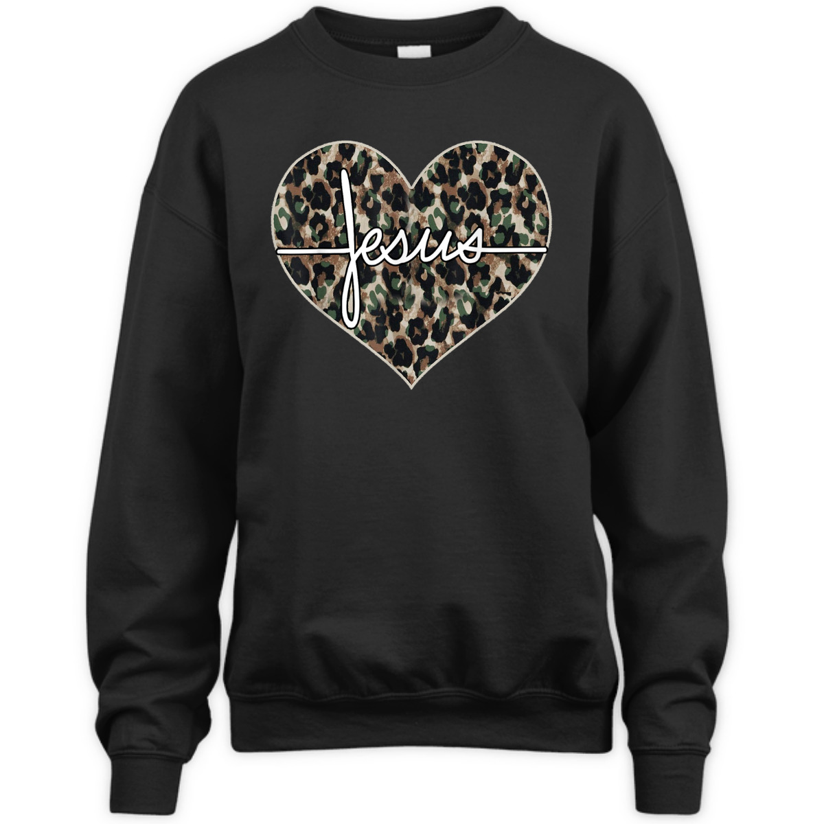 Jesus Cross Leopard Cheetah T-Shirt Jesus Cross Leopard Cheetah T-Shirt