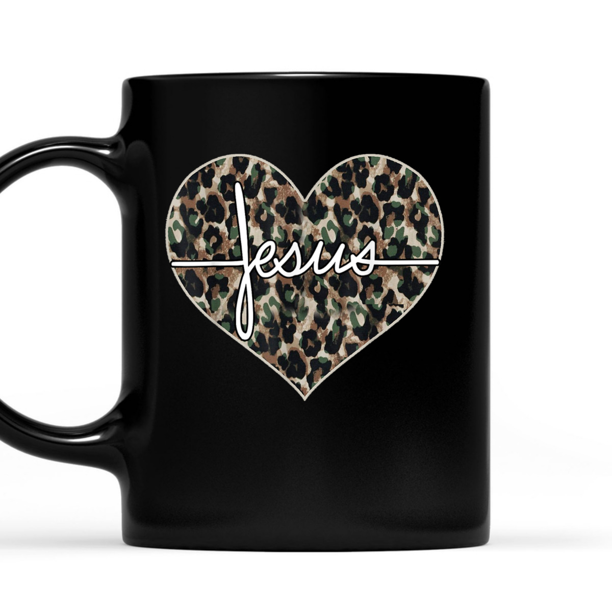 Jesus Cross Leopard Cheetah T-Shirt Jesus Cross Leopard Cheetah T-Shirt